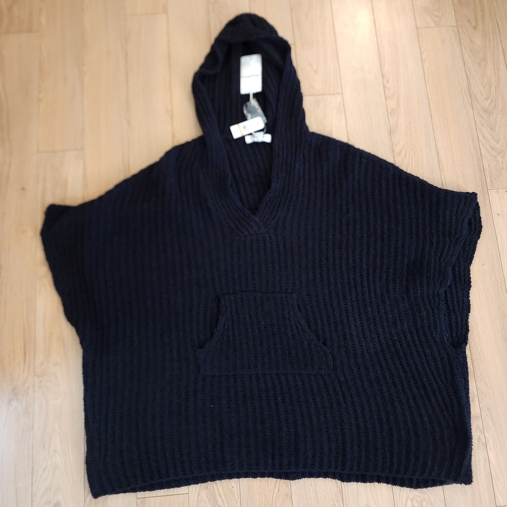 Tommy Bahama Oversized Hooded Poncho-S/M - Picture 2 of 13